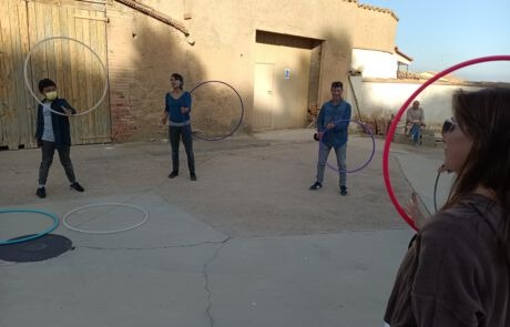 MAR Festival Castelflorite Taller Hula Hoop: Natalia Oliveros