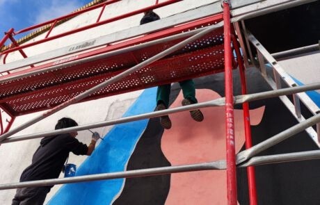 MAR Festival Castelflorite Mural Colectivo