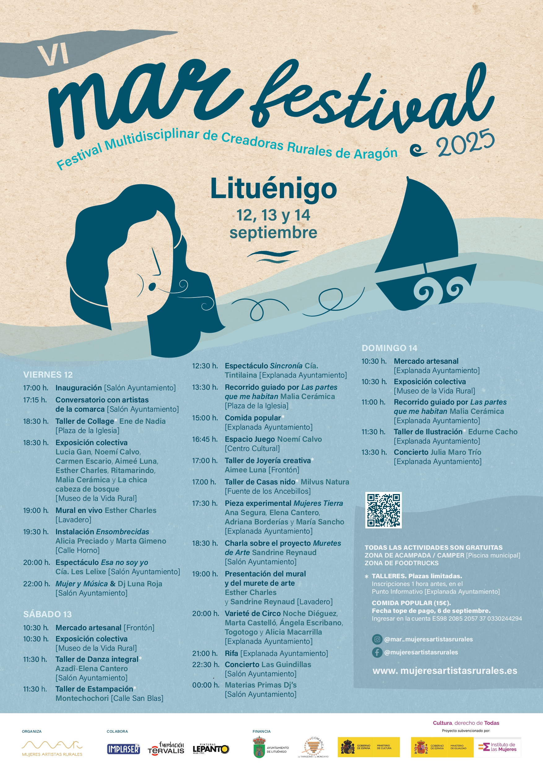 A3_CARTEL MAR FESTIVAL 2025 PROGRAMA